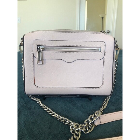 Rebecca Minkoff Handbags - Rebecca Minkoff pink Avery crossbody bag saffiano leather